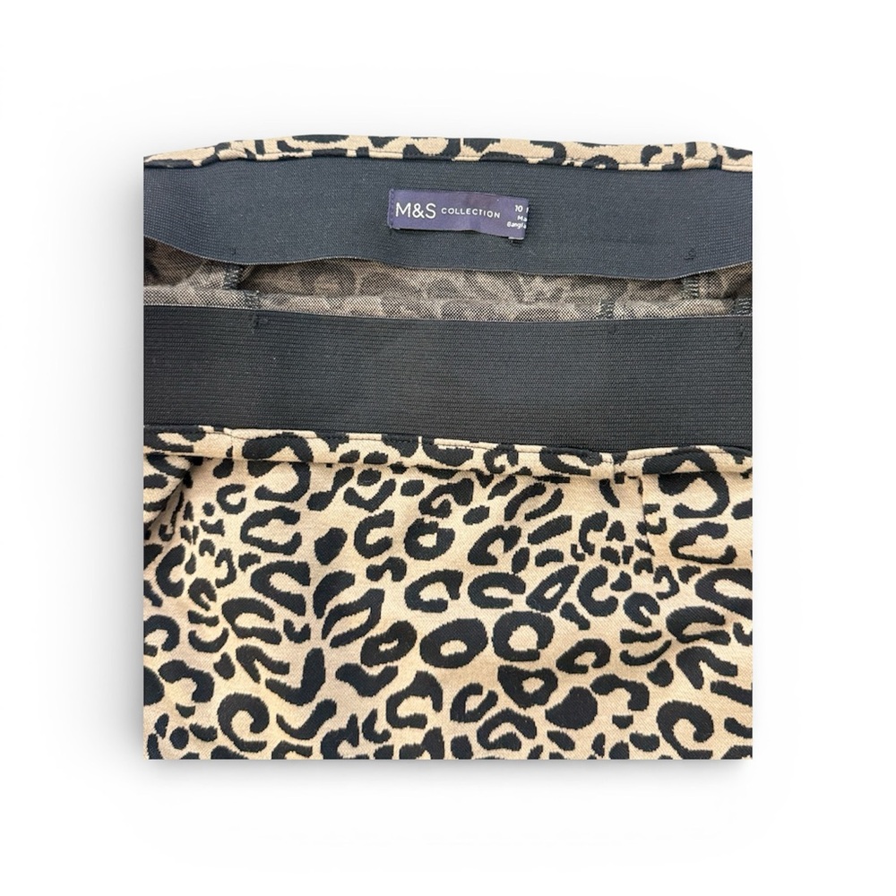 Leopard Print Mini Skirt